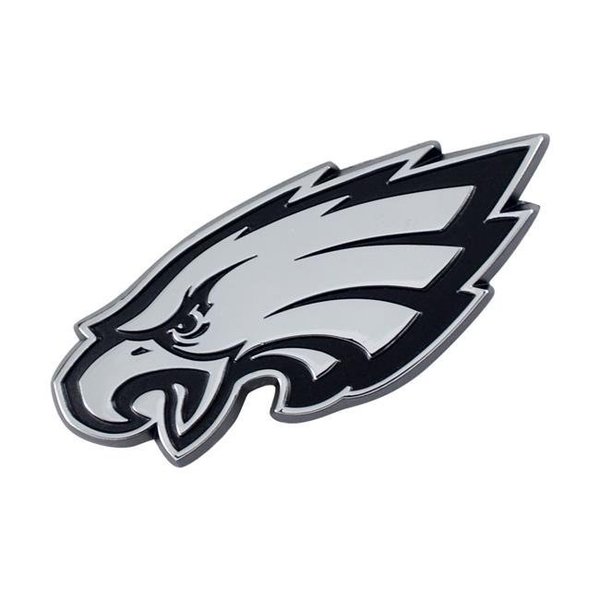 Fanmats Fanmats 4228111386 Philadelphia Eagles Premium Metal Chrome Auto Emblem 4228111386